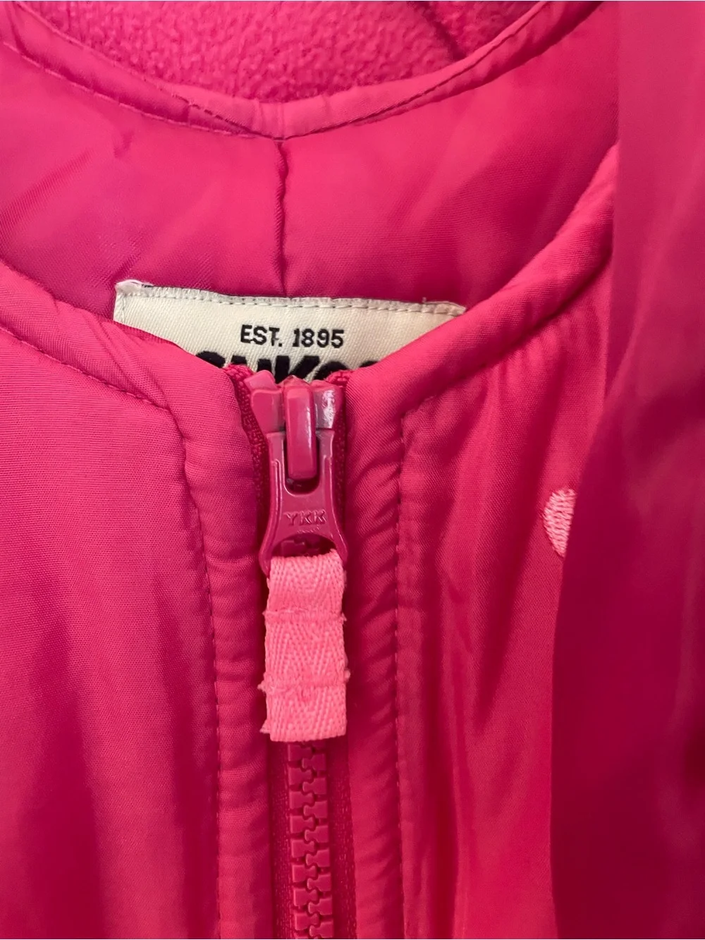 OshKosh B'Gosh toddler snowsuit 3T Jacket & Snow Pants Pink 2 piece set